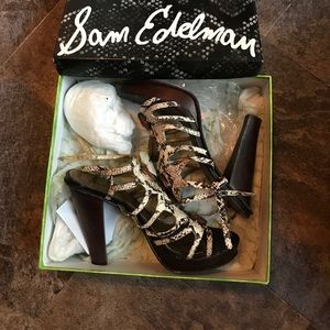Sam Edelman double strap shoes